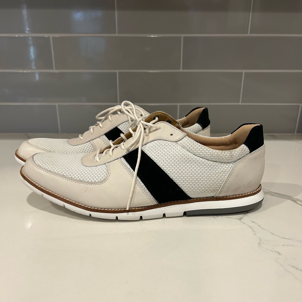Cole Haan‎ Grand OS C12486 Men's Sneakers Size 13 M Off White Black